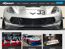 Tablet Screenshot of katechengines.com
